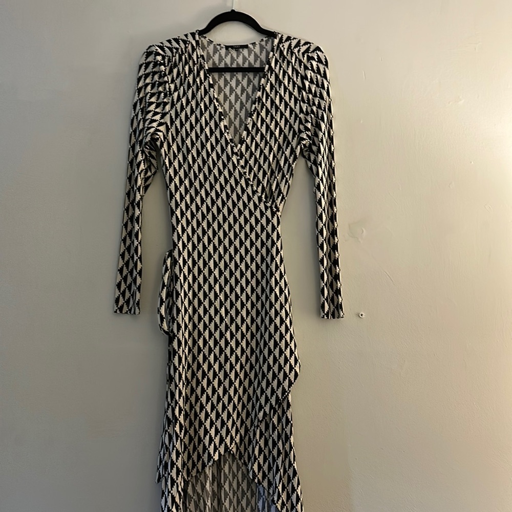 Anthropologie tart high low maxi dress size extra small